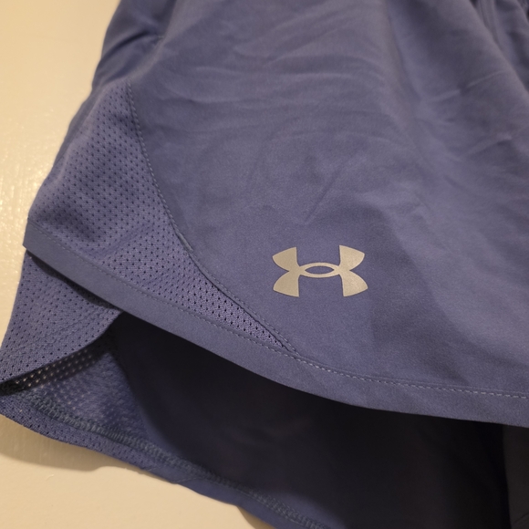 Under Armour Blue Athletic Shorts - Picture 2 of 5